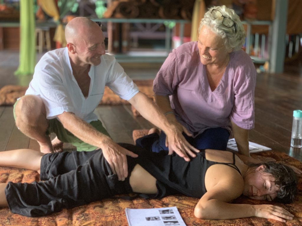 Mentoring Thai Yoga Massage Session